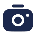Camera Minimalistic SVG Icon